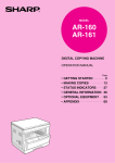 Sharp AR-160 Specifications