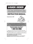 Black & Decker Li4000 Instruction manual