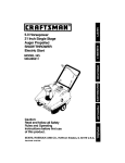 Craftsman 536.884681 Operating instructions