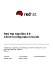 Red Hat NETWORK PROXY SERVER 3.6 - Installation guide