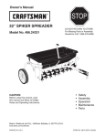 Craftsman 486.24331 Owner`s manual