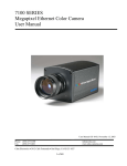 COHU 7100 Series User manual