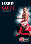 Virgin Home Modem User guide