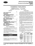 Carrier 30GTN015-035 Specifications