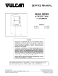 Vulcan-Hart C24GA10 ML-136022 Service manual