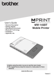Brother P-touch MW-145BT User`s guide
