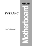 Asus P4T533-C User`s manual