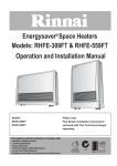 Rinnai Amplify Installation manual