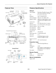 Epson PowerLite 76c Specifications