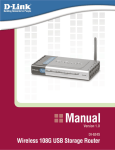 D-Link DI-604UP - Broadband Router Plus USB Print Server User`s manual