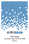 DVIGear DVI-3531a Specifications