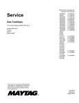 Caloric CKS3020 series Service manual