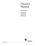 Monogram ZBD6890 Owner`s manual