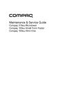 Compaq 100eu - All-in-One PC Specifications