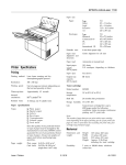 Epson ActionLaser 1100 Specifications