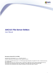AVG 8.5 FILE SERVER EDITION - V 85.5 User manual