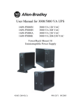 Allen-Bradley 1609-P3000A User manual