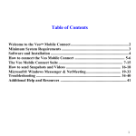 Veo Mobile Specifications