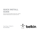 Belkin Keyboard Folio Install guide
