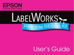 Epson LabelWorks Safety Kit User`s guide