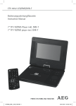 AEG CTV 4952 LCD/DVD/DVB-T Instruction manual