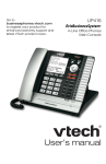 VTech IS6100 User`s manual