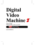 Alcorn Mcbride Digital Video Machine 4 User`s guide