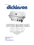 Dickinson Spitfire180 Owner`s manual