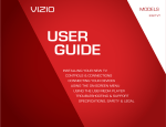 Vizio E321VT User guide
