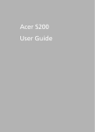 Acer S200HQL User guide