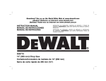 DeWalt D28710 Instruction manual