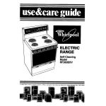 Whirlpool RF36OBXv Specifications