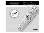 Dish Network Platinum Plus 121150 Operating instructions