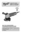 Milwaukee HEAVY-DUTYSANDERS Operator`s manual