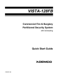 VISTA-128FB - Activated Alarm Security System