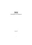 MSI MS-6391 Instruction manual