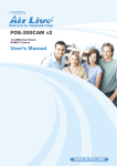 Air Live POE-200CAM User`s manual