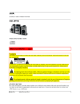 Aiwa Compact disc stereo cassette receiver Operating instructions