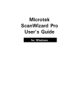 Microtek ScanWizard EZ User`s guide