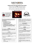 Mendota FV-33i Operating instructions