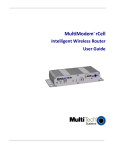 Multitech MultiModem rCell User guide
