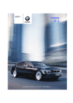 BMW 760i Owner`s manual
