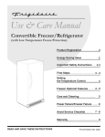 Electrolux FKCH17F7HW Operating instructions