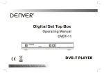 Denver DVBT-11 User`s manual