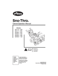 Ariens 1024 Specifications