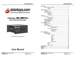 Datatoys XM-DVR Pro User manual
