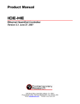 Contemporary Research ICW-IRC Product manual