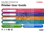 Canon SD430 - PowerShot Digital ELPH Wireless Camera User guide