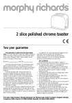 7855 Polished chrome toaster ib