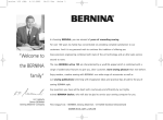 Bernina 125 Instruction manual